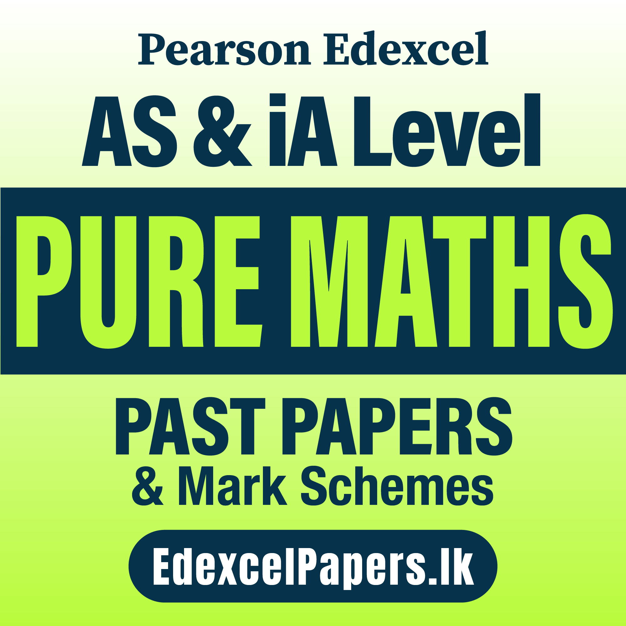 IAL Pure Mathematics